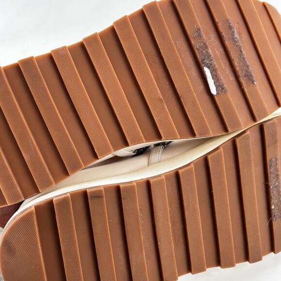 Nordstrom Rack Lisbon Sneakers 7 White Jewel Embellished Glam Slip On Comfort - Picture 9 of 9